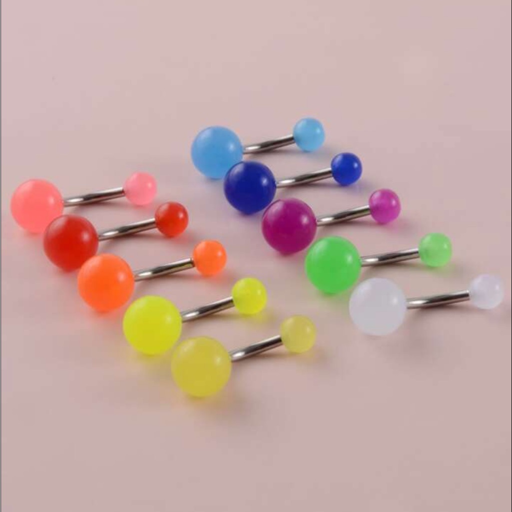Colorful Belly Button Rings